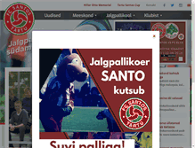 Tablet Screenshot of fcsantos.ee